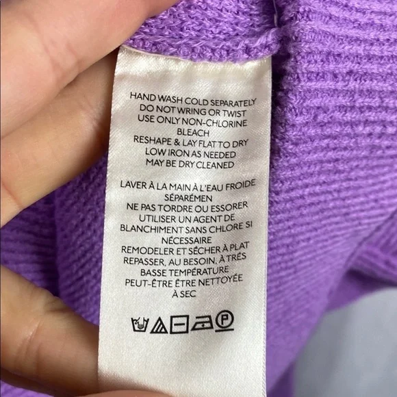 Free People NWT Ottoman Slouchy Tunic - Glowing Grape - Size Medium - Picture 12 of 15